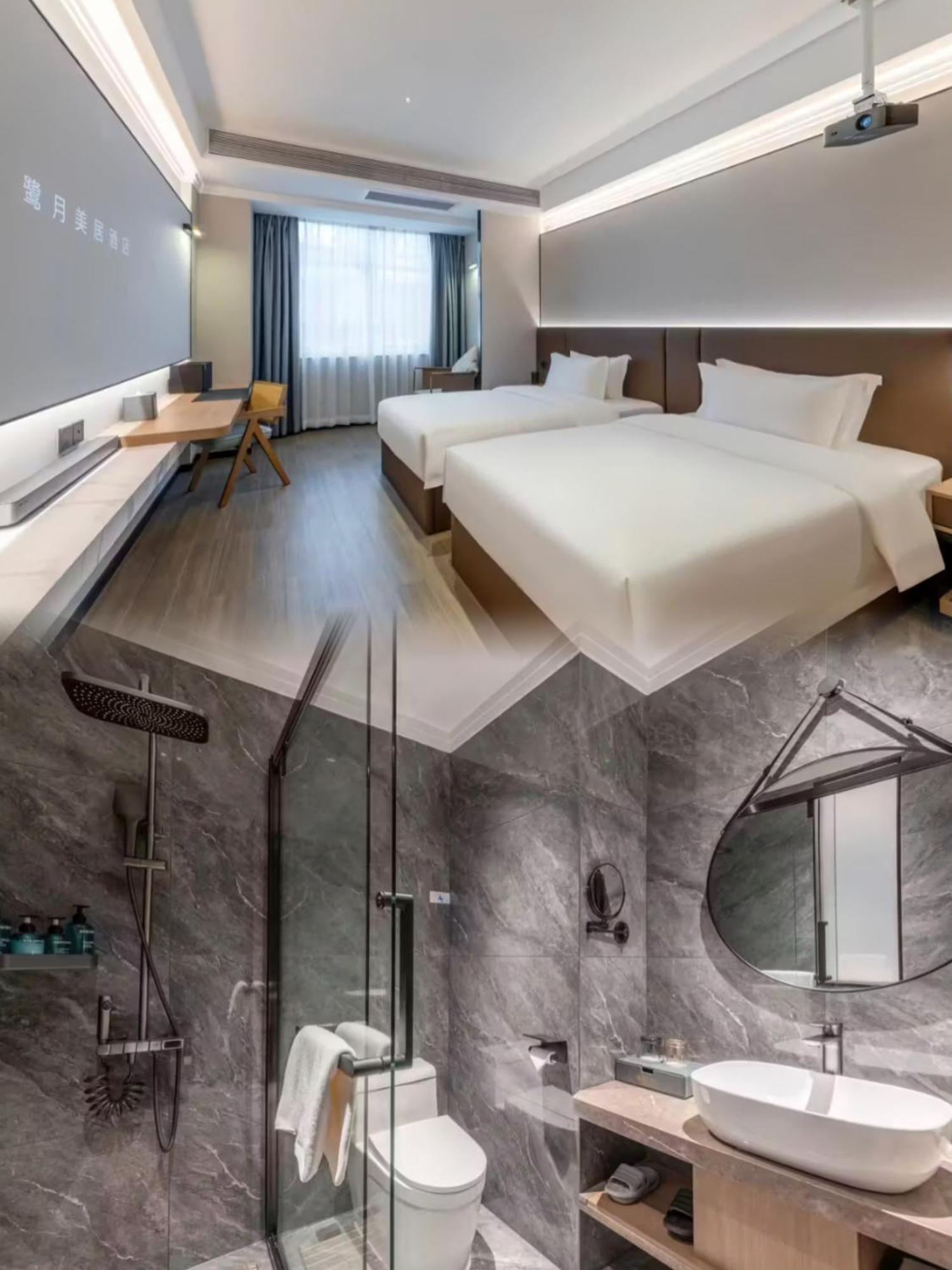 Luyue Hotel Movie Hotel Huaqiangbei Convention And Exhibition Center Branch Shenzhen Exterior photo